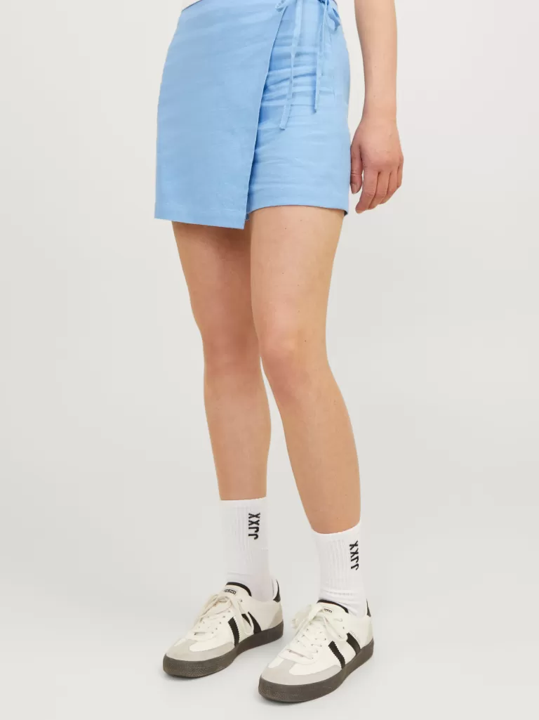 JACK & JONES Krótkie Spodenki^JXMARY Krótka spódniczka z wewnętrznymi spodenkami Niebieski
