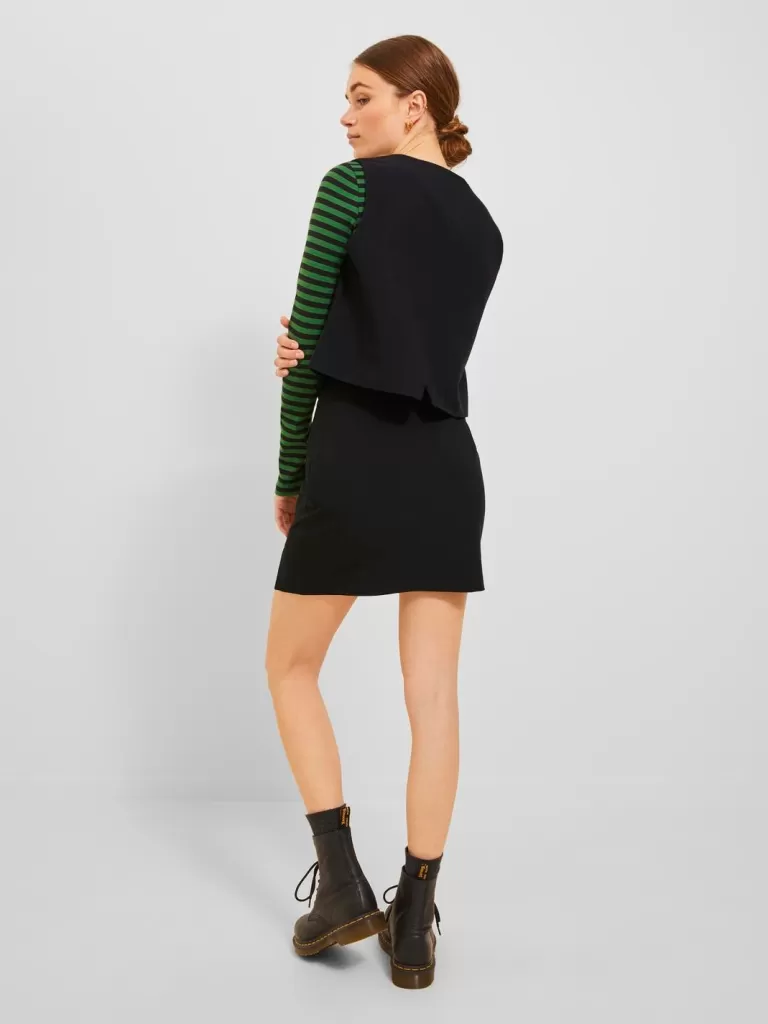 JACK & JONES Spónice^JXMARY Spódnica Czarny