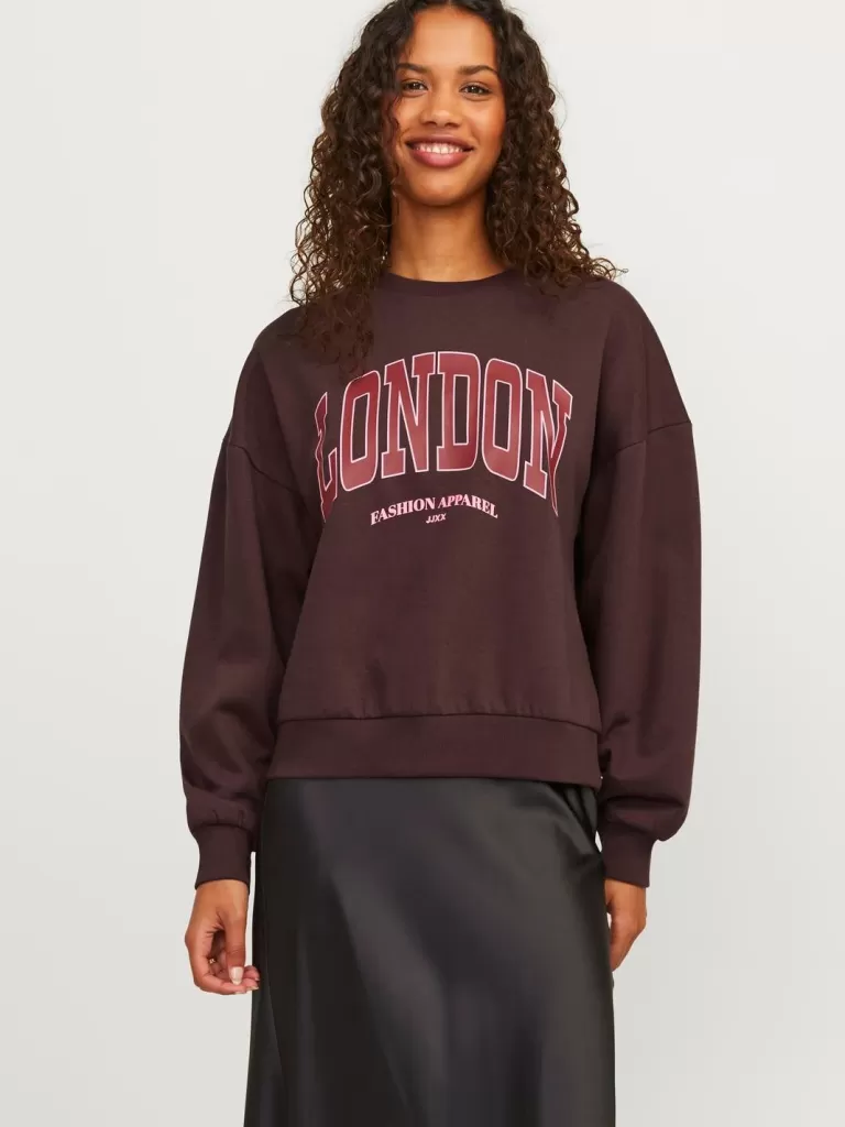 JACK & JONES Bluzy^JXMERLE Bluza Czerwony