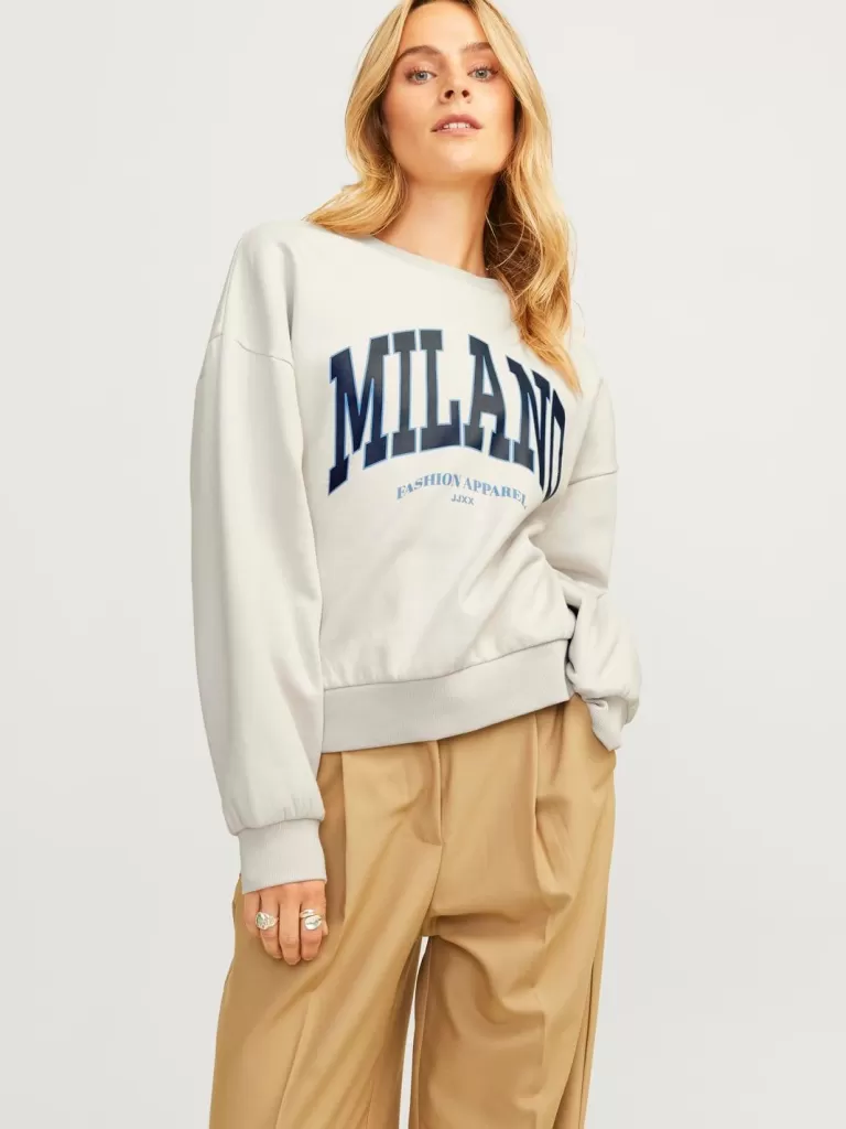JACK & JONES Bluzy^JXMERLE Bluza Biały
