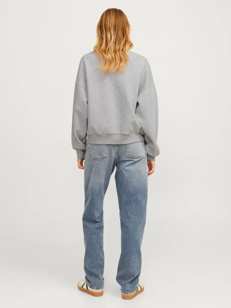 JACK & JONES Bluzy^JXMERLE Bluza Szary
