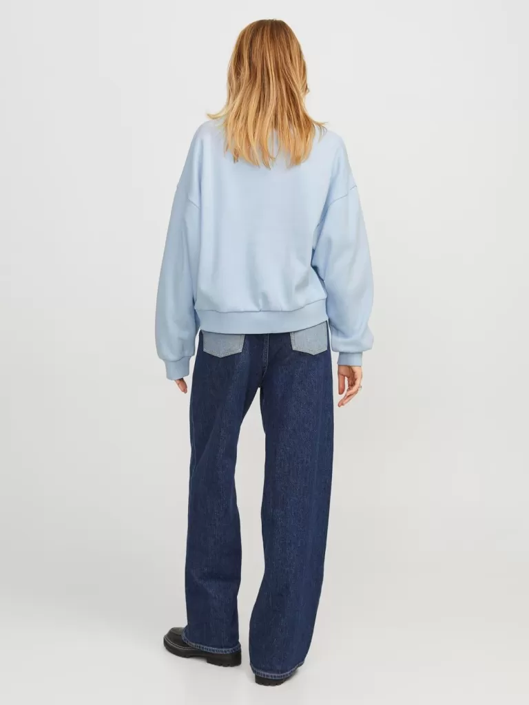 JACK & JONES Bluzy^JXMERLE Bluza Niebieski