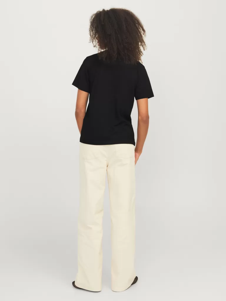 JACK & JONES Topy^JXMERLE T-shirt Czarny