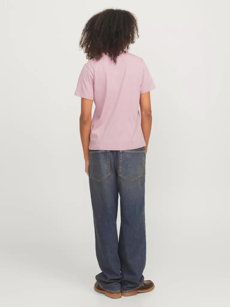 JACK & JONES Topy^JXMERLE T-shirt Róży