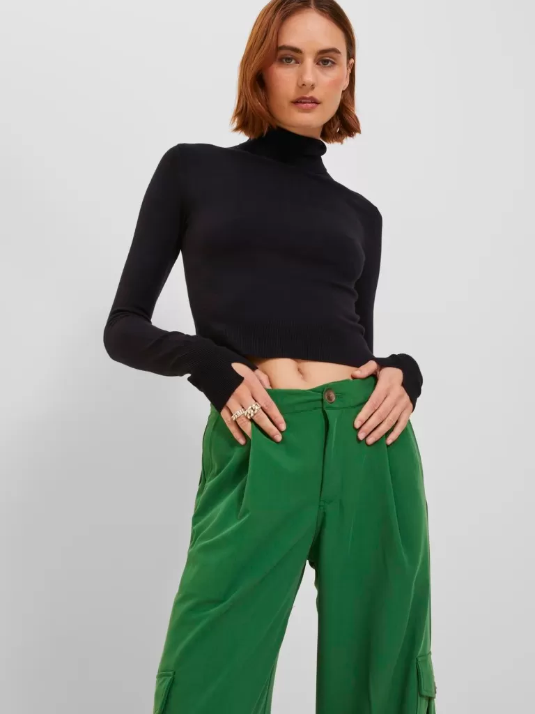 JACK & JONES Swetry^JXMIA Golf Czarny