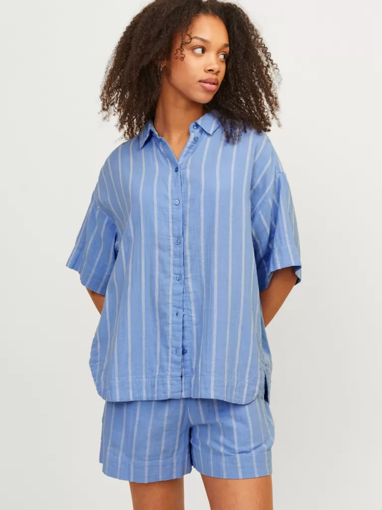 JACK & JONES Koszule^JXMIA Koszula Niebieski