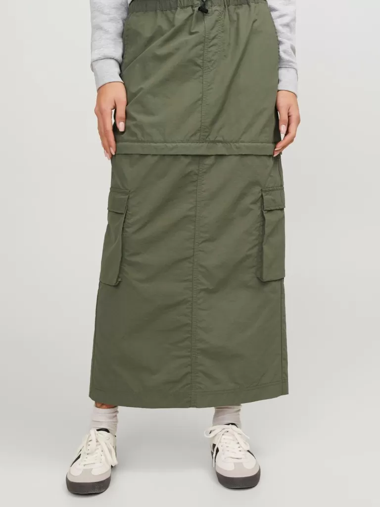 JACK & JONES Spónice^JXMIA Spódnica Zielony