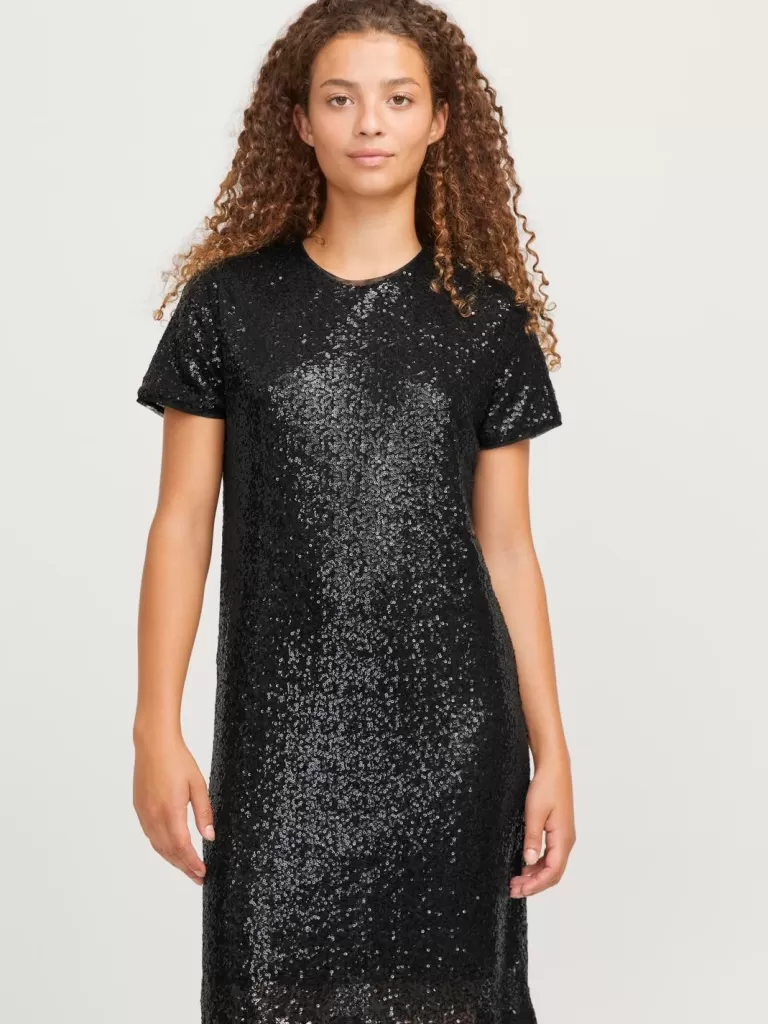 JACK & JONES Sukienki^JXMIA Sukienka imprezowa Czarny