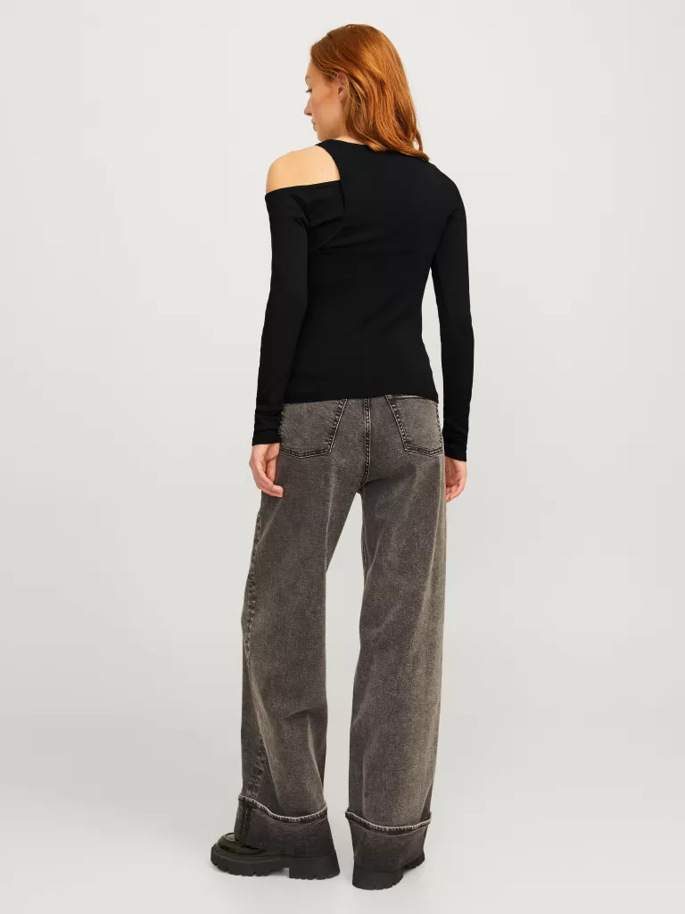 JACK & JONES Swetry^JXMILANI Góra Czarny