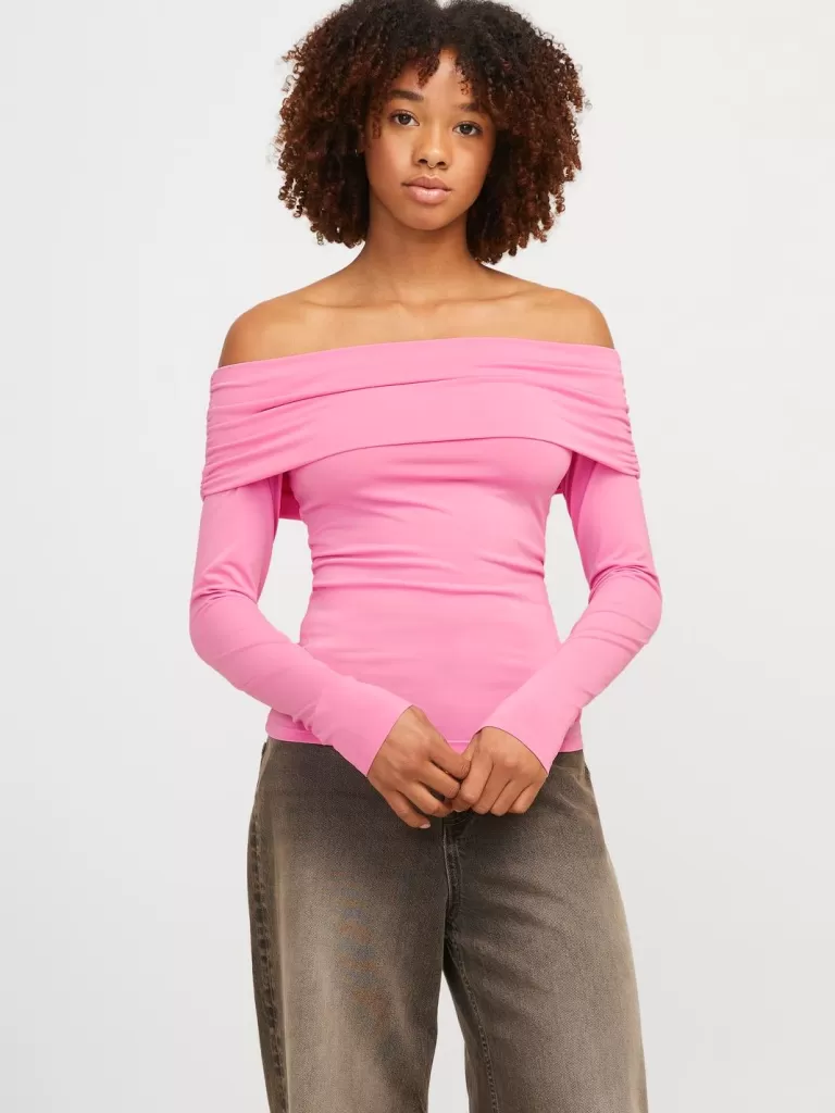 JACK & JONES Topy^JXMILLE Góra Róży