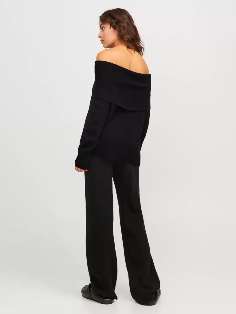 JACK & JONES Swetry^JXMINKA Góra Czarny