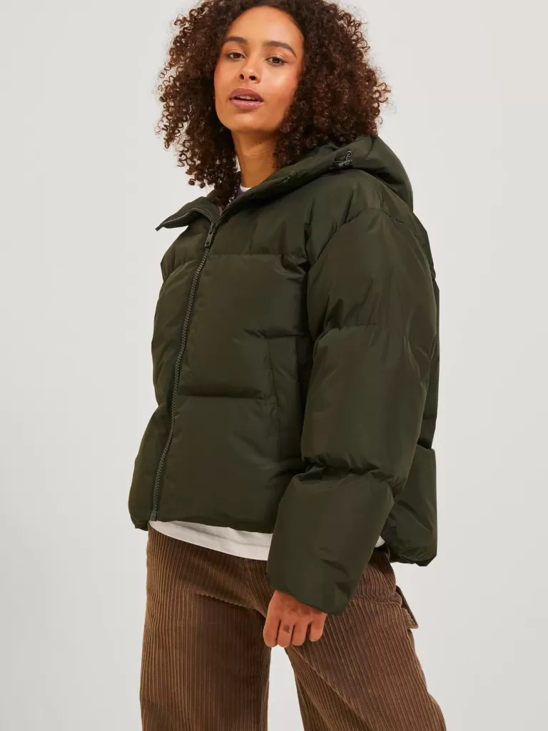 JACK & JONES Kurtki I Płaszcze^JXMISTY Kurtka puchowa Zielony
