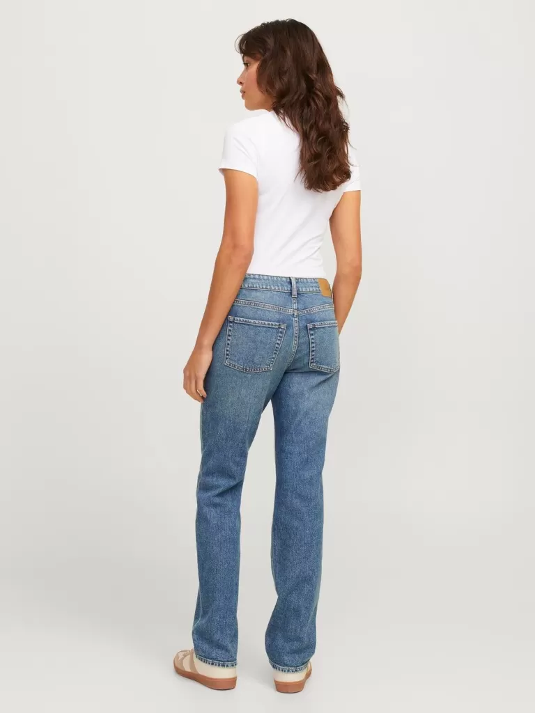 JACK & JONES Jeansy | Denim^JXNICE SL-STR MW C8164 JEANS DNM NOOS Niebieski