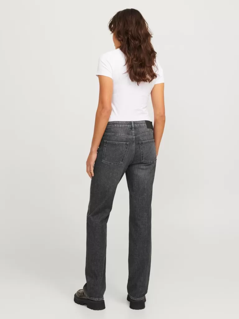 JACK & JONES Jeansy | Denim^JXNICE SL-STR MW C8165 JEANS DNM NOOS Szary