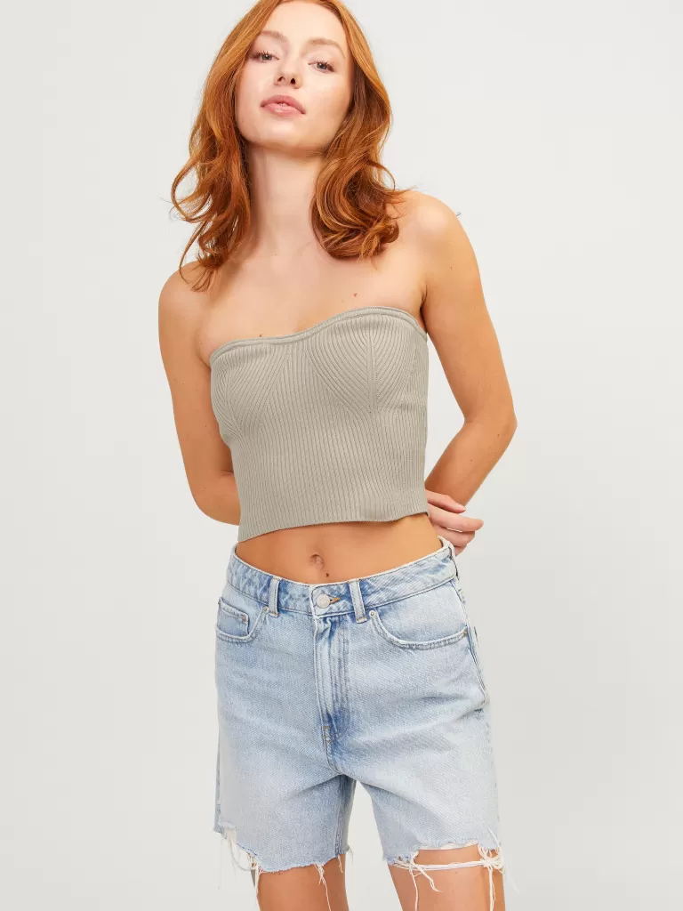 JACK & JONES Swetry^JXNOLA Góra Beżowy