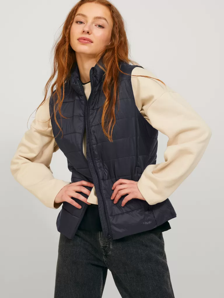 JACK & JONES Kurtki I Płaszcze^JXNORA Puchowy bezrękawnik Czarny