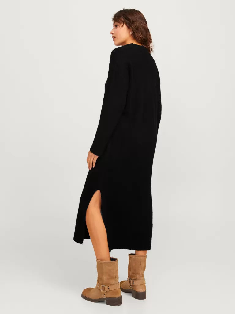 JACK & JONES Sukienki^JXOLINE Sukienka dzianinowa Czarny