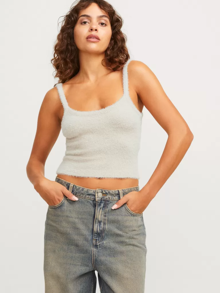 JACK & JONES Topy | Swetry^JXOLIVIA Góra Beżowy