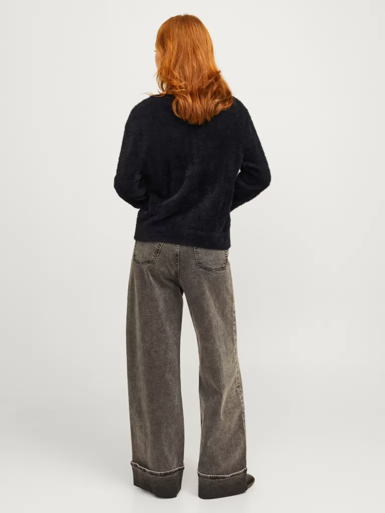 JACK & JONES Swetry^JXOLIVIA Kardigan Czarny