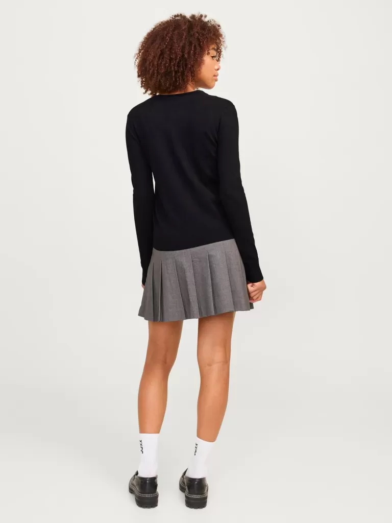 JACK & JONES Swetry^JXOPHELIA Dzianinowa Kardigan Czarny