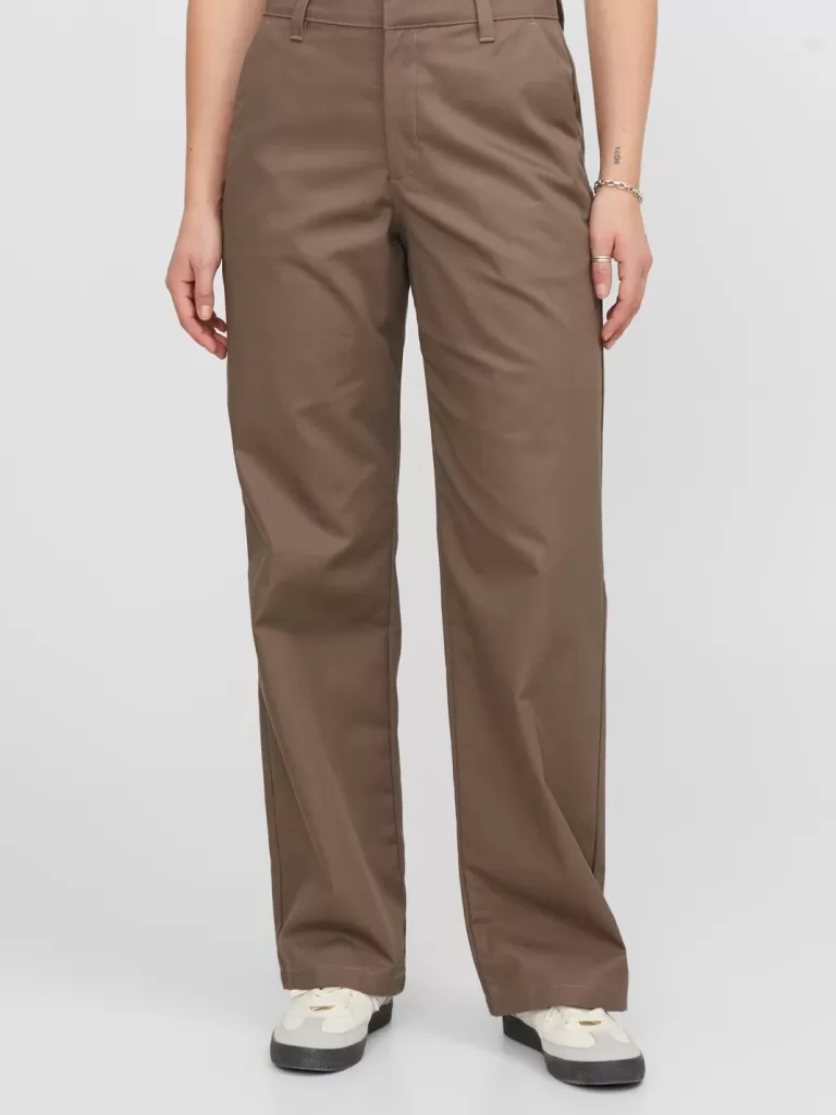 JACK & JONES Spodnie^JXPERN Spodnie chino Brązowy