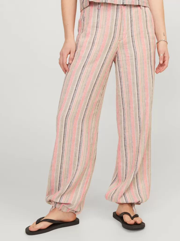 JACK & JONES Spodnie^JXRAYA Spodnie Czerwony