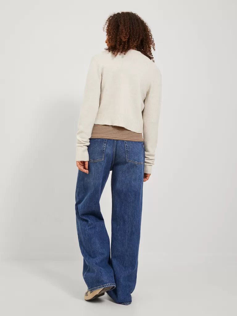JACK & JONES Swetry^JXREGINA Kardigan Biały