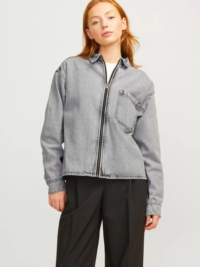 JACK & JONES Koszule | Denim^JXREMI Koszula jeansowa Szary