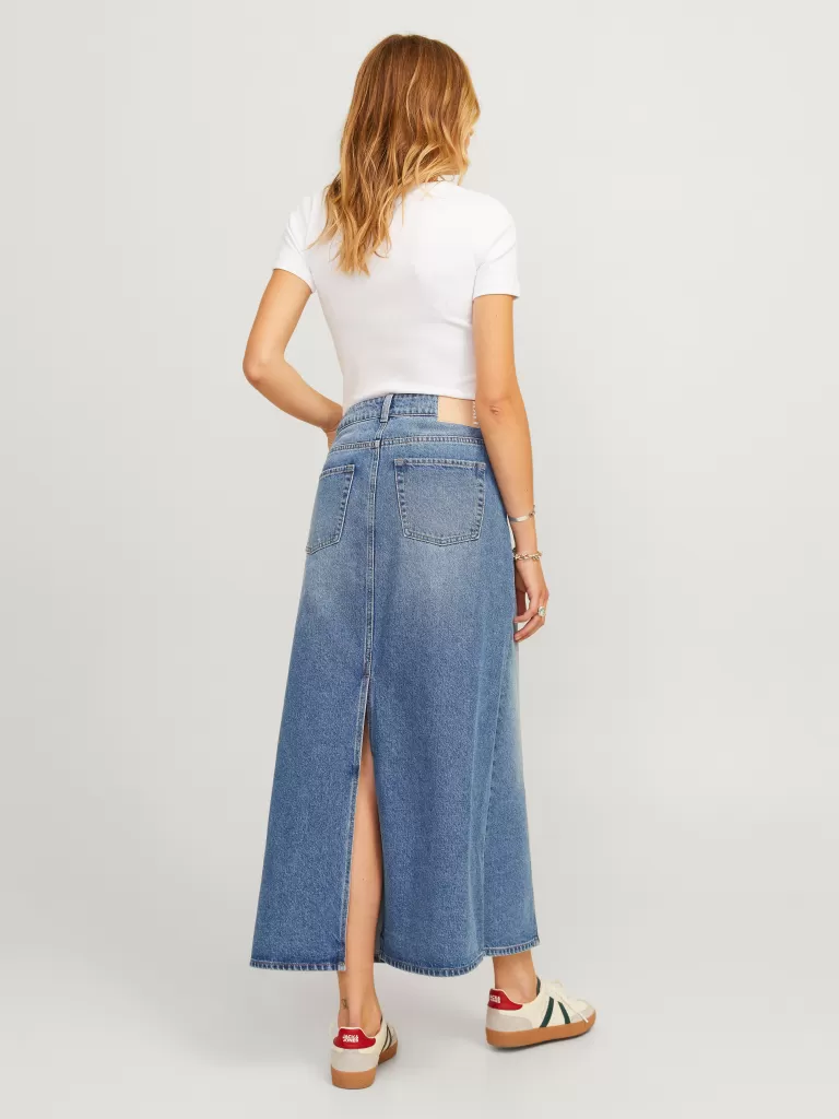 JACK & JONES Spónice | Denim^JXRIDA Spódnica jeansowa Niebieski