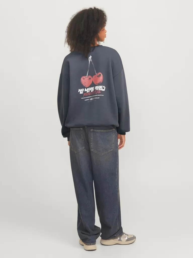 JACK & JONES Bluzy^JXSANDRA Bluza Szary