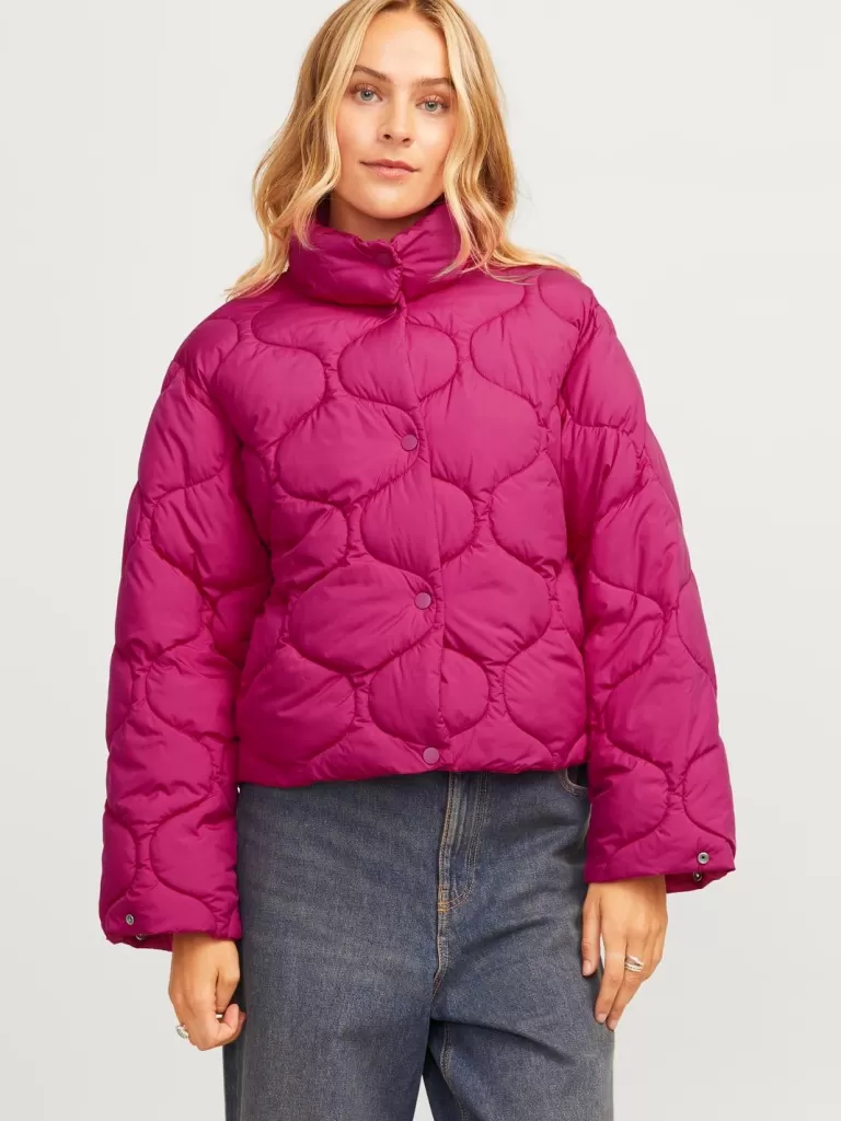 JACK & JONES Kurtki I Płaszcze^JXSENA Pikowana kurtka Fioletowy