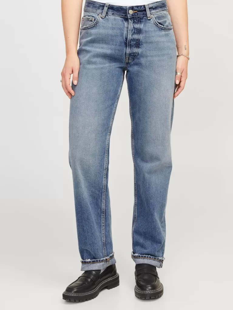 JACK & JONES Jeansy | Denim^JXSEOUL STR MW JEANS R3130 SVG DNM NOOS Niebieski