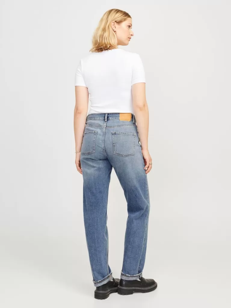 JACK & JONES Jeansy | Denim^JXSEOUL STR MW JEANS R3130 SVG DNM NOOS Niebieski
