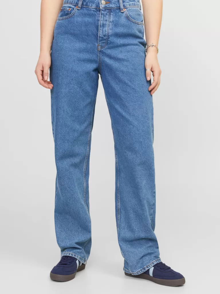 JACK & JONES Jeansy | Denim^JXSEOUL STRAIGHT MW MR3002 Niebieski