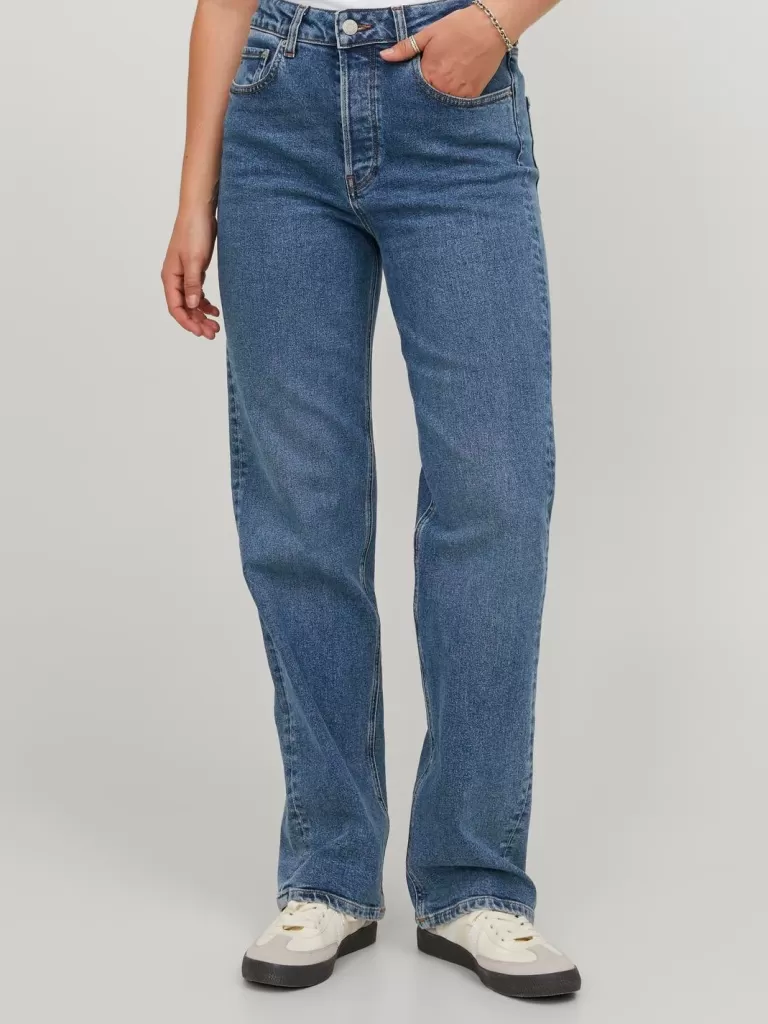 JACK & JONES Jeansy | Denim^JXSEVILLE LOOSE MW JEANS C5037 DNM NOOS Niebieski