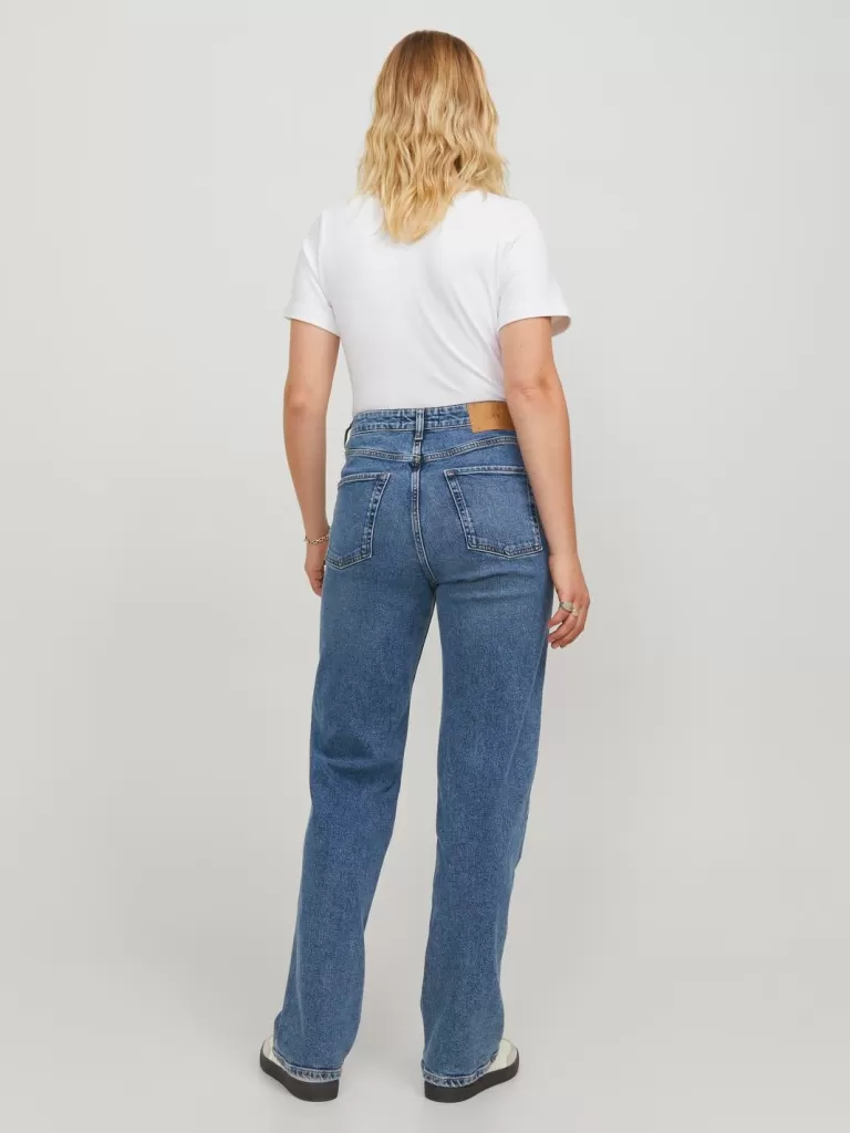 JACK & JONES Jeansy | Denim^JXSEVILLE LOOSE MW JEANS C5037 DNM NOOS Niebieski