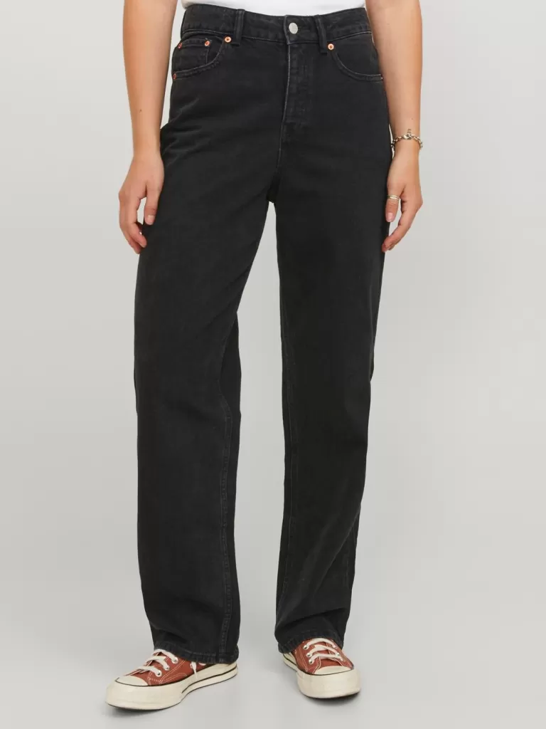 JACK & JONES Jeansy | Denim^JXSEVILLE LOOSE MW MR5004 DNM NOOS Czarny