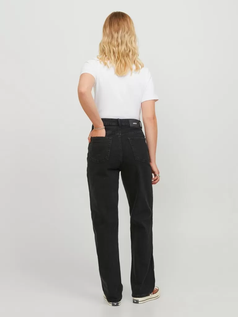 JACK & JONES Jeansy | Denim^JXSEVILLE LOOSE MW MR5004 DNM NOOS Czarny