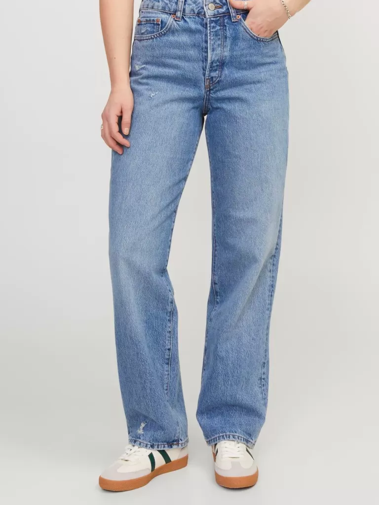 JACK & JONES Jeansy | Denim^JXSEVILLE LOOSE MW RR5001 DNM NOOS Niebieski
