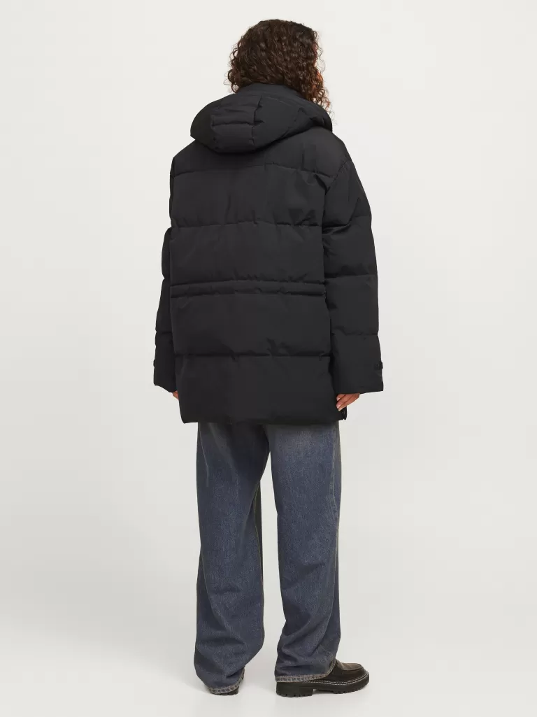 JACK & JONES Kurtki I Płaszcze^JXSHALLOW Parka Czarny