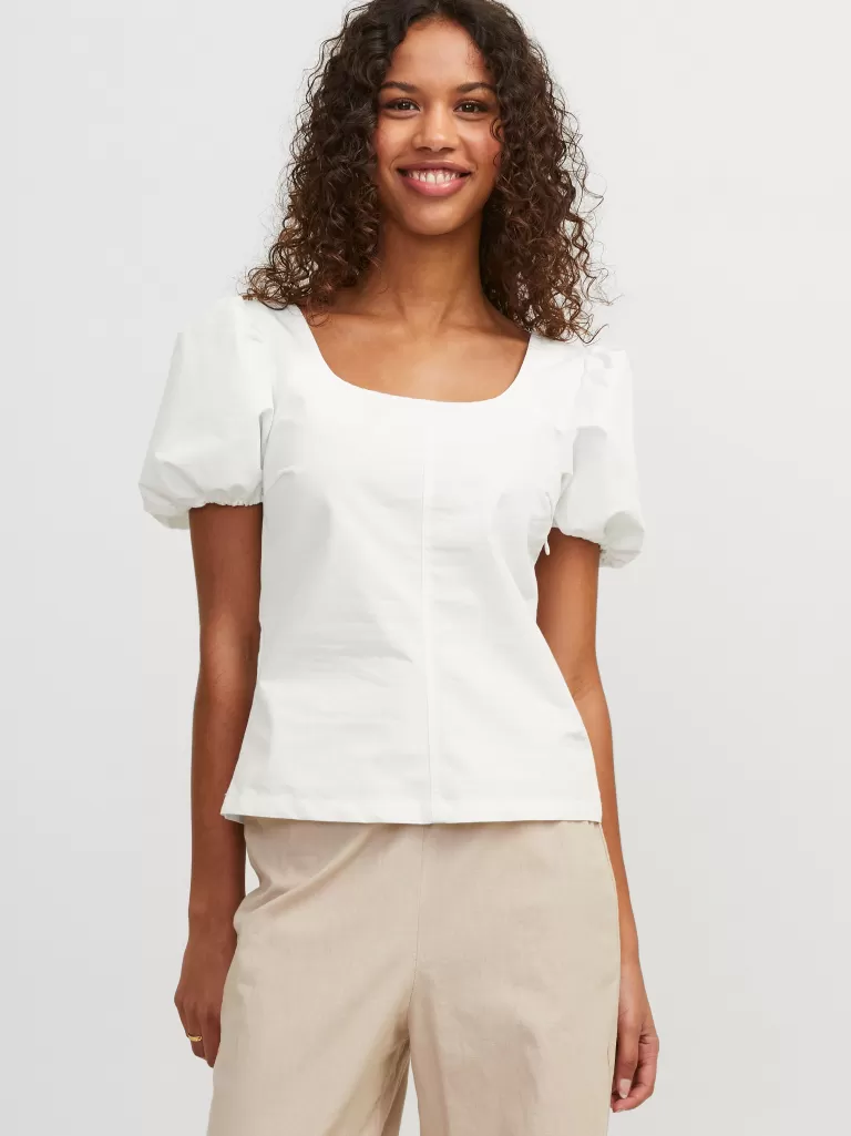 JACK & JONES Topy^JXSTELLA Góra Biały