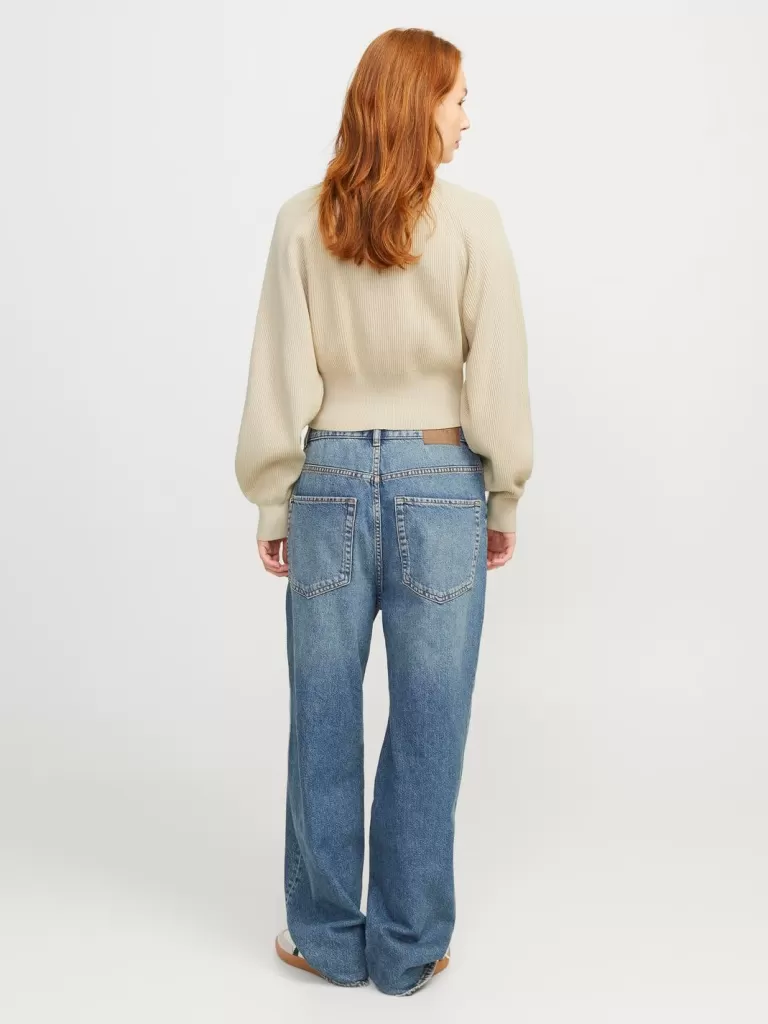 JACK & JONES Swetry^JXSTINA Kardigan Beżowy