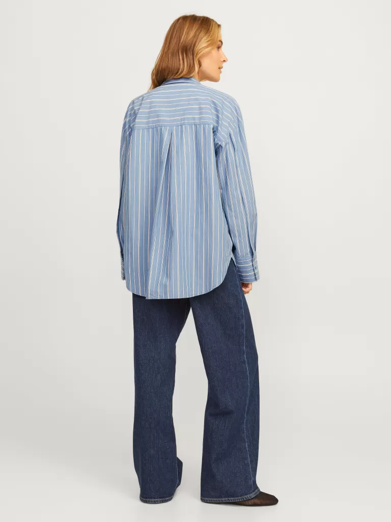 JACK & JONES Koszule^JXTESSA Koszula Niebieski