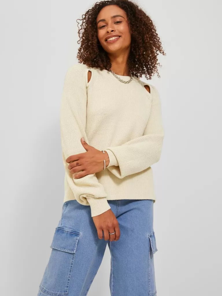 JACK & JONES Swetry^JXTILDE Góra Biały