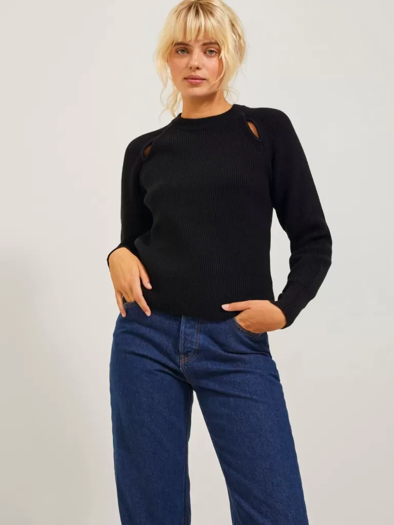 JACK & JONES Swetry^JXTILDE Góra Czarny