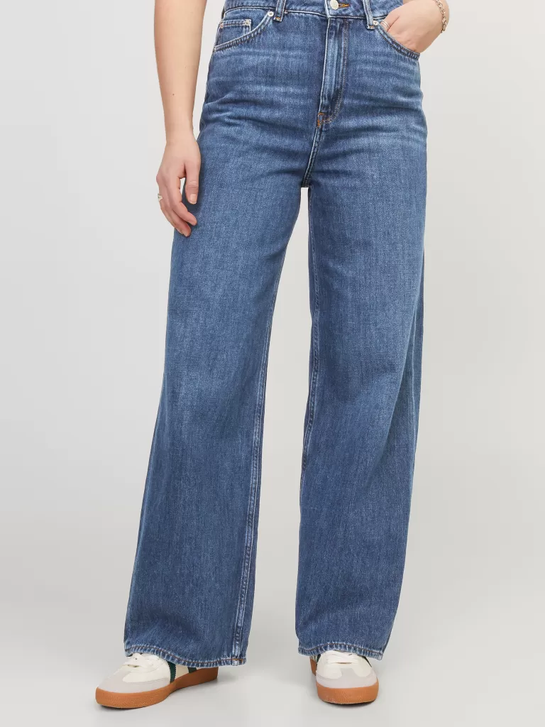 JACK & JONES Jeansy | Denim^JXTOKYO WIDE HW CR6020 DNM NOOS Niebieski