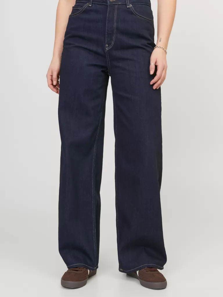 JACK & JONES Jeansy | Denim^JXTOKYO WIDE HW CR6004 DNM NOOS Niebieski