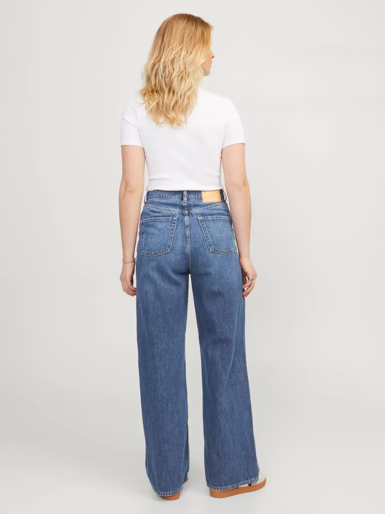 JACK & JONES Jeansy | Denim^JXTOKYO WIDE HW CR6020 DNM NOOS Niebieski