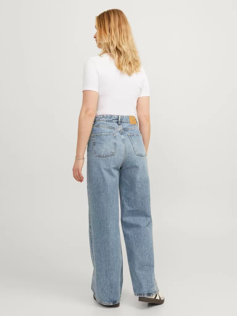 JACK & JONES Jeansy | Denim^JXTOKYO WIDE HW CR6013 DNM NOOS Niebieski