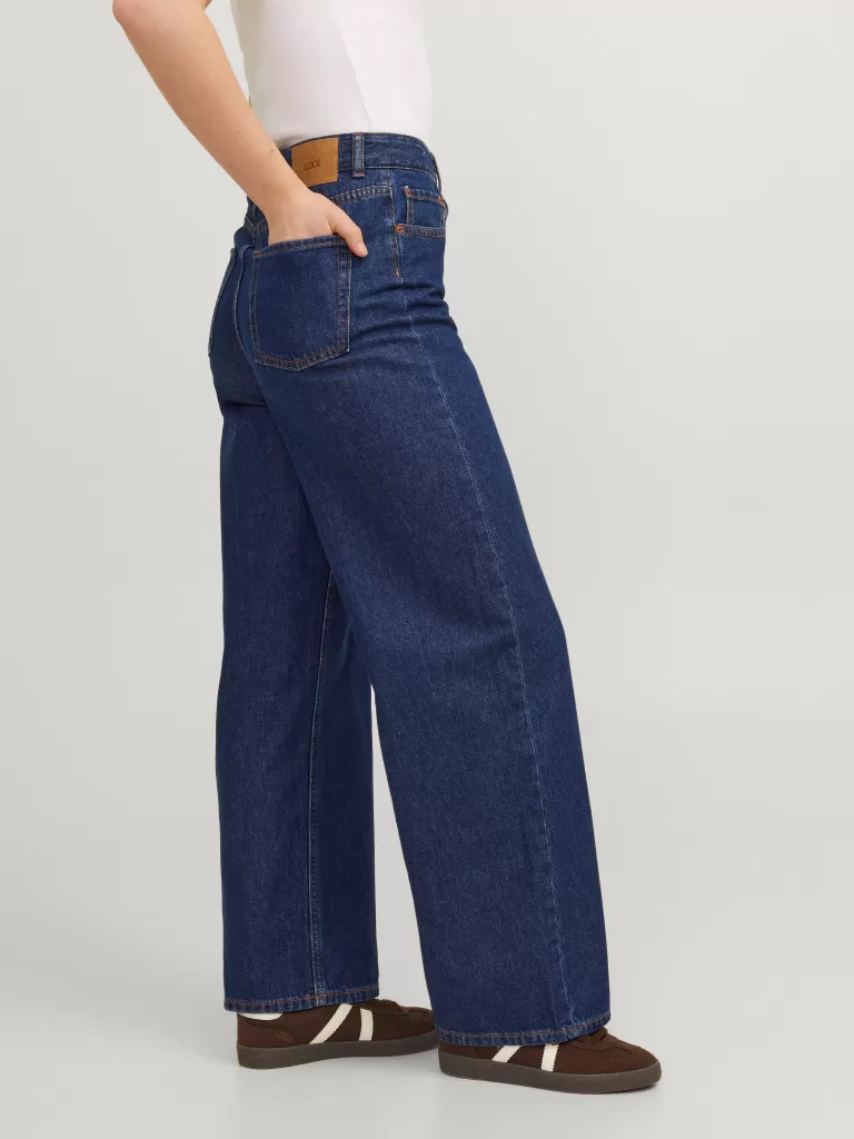JACK & JONES Jeansy | Denim^JXTOKYO WIDE HW MR6001 DNM NOOS Niebieski
